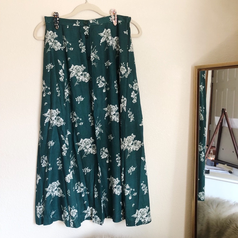 Vintage floral skirt